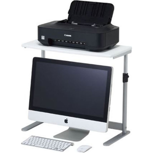 エスコ 606×300mm/435-535mm 机上ラック ホワイト FCJ631H-EA954HC-189-イメージ2