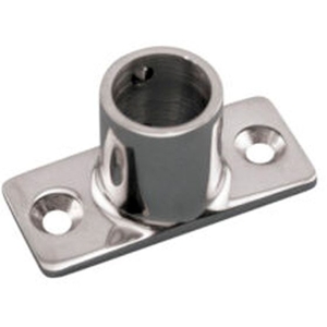 エスコ 25mm パイプ用アングルベース ステンレス製 FCW1156-EA951EW-155-イメージ2