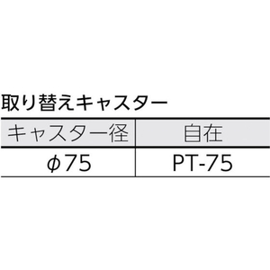 トラスコ中山 アルミカート534×371 省音キャスター 150534×37013775 FC954HT-4408586-イメージ2