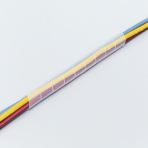 サンワサプライ ケーブルタイ(スパイラル・2m巻き・内寸直径12mm) ホワイト CA-SP12WN-イメージ4