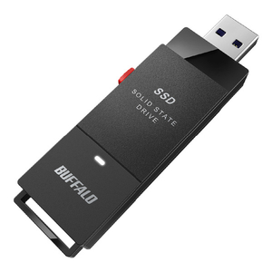 バッファロー TV対応 PC向けUSB3.2(Gen1)スティック型外付けSSD(500GB) ブラック SSD-PUT500U3-BKA バッファロー TV対応 PC向けUSB3.2(Gen1)スティック型外付けSSD(500GB) ブラック SSD-PUT500U3-BKA