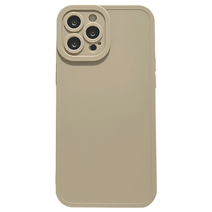 GAACAL iPhone 14用カメラ保護マットTPUケース カーキ P00212KQ-イメージ1