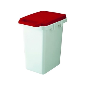 トラスコ中山 連結ワンハンドペール 33L レッド FC514HD-8552616-イメージ1
