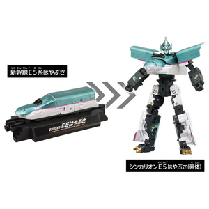 タカラトミー 10周年記念 シンカリオン E5はやぶさ 10ｼﾕｳﾈﾝｷﾈﾝｼﾝｶﾘｵﾝE5ﾊﾔﾌﾞｻ-イメージ5