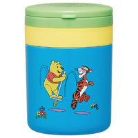 スケーター 折りたたみハンドル付きデリカポット スープジャー(300ml) レトロ くまのプーさん LJFO3AGﾚﾄﾛﾌﾟ-