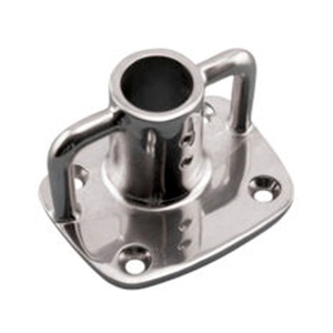 エスコ 25mm パイプ用ベース ステンレス製 FCW1157-EA951EW-156-イメージ2