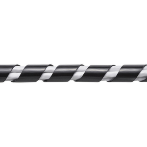 サンワサプライ ケーブルタイ(スパイラル・2m巻き・内寸直径12mm) ブラック CA-SP12BKN-イメージ1