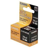カシオ CDタイトルプリンター専用インクリボンブラック TR18BK