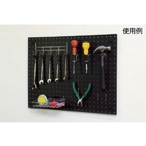 光 パンチングボード 壁面用 止め具セット 黒 ４組入 光 パンチングボード用パーツ PBHT-111-イメージ2