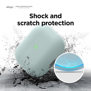elago AirPods 3用ハイブリッドケース ミント EL_AP3CSSCLD_MT-イメージ3