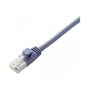 エレコム ツメ折れ防止クロスケーブル(Cat5E準拠) 5．0m ブルー LD-CTXT/BU50-イメージ1