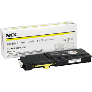 ＮＥＣ 大容量トナーカートリッジ イエロー F893086-PR-L5900C-16-イメージ1