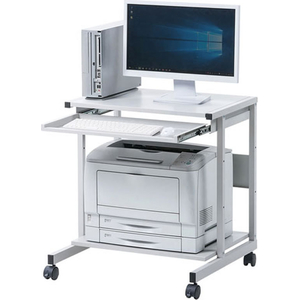 エスコ 650×605×700mm パソコンラック FCJ632H-EA954HC-366A-イメージ3