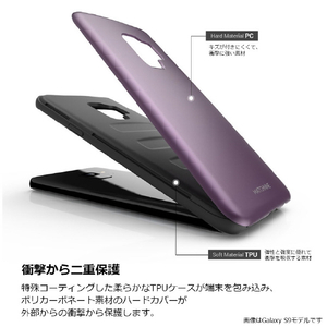 Matchnine Galaxy S9+用ケース PINTA ブルーシー MN89783S9P-イメージ4