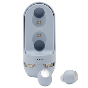 クオリティトラストジャパン Bluetooth Ver5．0 ケーススピーカー機能付TrueWirelessステレオイヤホンマイク ブルー QB-082SBL-イメージ4