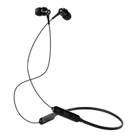 AXES ネックバンド型Bluetoothイヤフォン B-FINE ブラック AHBT89BK