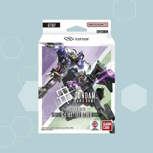 バンダイ ガンダムカードゲーム スタートデッキ Celestial Drive [ST07] ｶﾞﾝﾀﾞﾑTCGｽﾀ-ﾄﾃﾞﾂｷST07-イメージ1