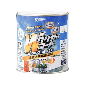 カンペハピオ Wカットクリヤー とうめい 0.7L FCB932M-イメージ1