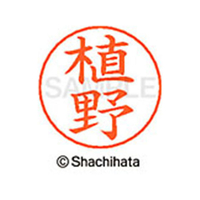 シヤチハタ ネームペン用ネーム シルバー 既製 植野 FC46128-X-GPS-0357