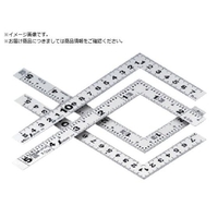 シンワ 曲尺平ぴたシルバー 5寸裏面15cm 併用目盛 10038 FC429VE-8163803