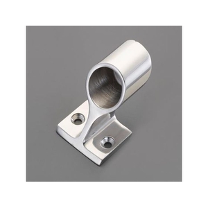 エスコ 25mm パイプ用ブラケット (ステンレス製・止め) FCW1158-EA951EW-161-イメージ1