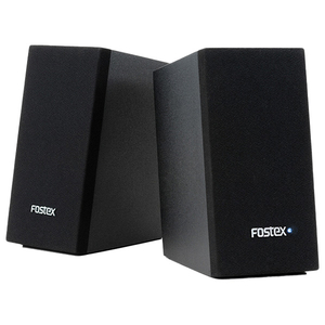 FOSTEX PM0.1Eﾍﾟｱ アクティブ・スピーカー(ペア) ブラック|エディオン