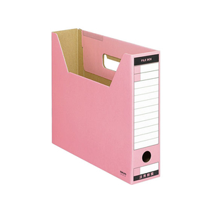 コクヨ ファイルボックス-FS Tタイプ A4 ピンク 10個 FC02240-A4-SFT-P-イメージ1