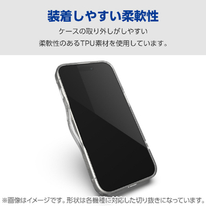 エレコム Google Pixel 8用ハイブリッドケース クリア PM-P233HVCKCR-イメージ5