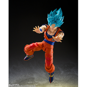 バンダイスピリッツ S．H．Figuarts 超サイヤ人ゴッド超サイヤ人孫悟空〈限界を超えし蒼き力〉 SHFSSGSSｿﾝｺﾞｸｳｱｵｷﾁｶﾗ-イメージ5