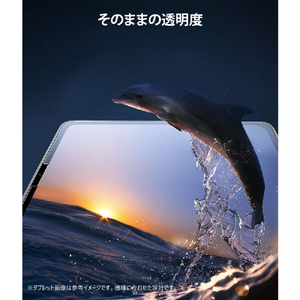 ESR iPad Pro 13インチ(M4)用強化ガラス液晶保護フィルム クリア ES26785-イメージ10