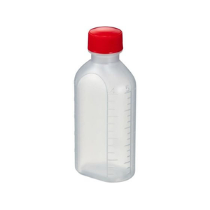 エムアイケミカル 投薬瓶PPB(未滅菌)少数包装 プラスチック薬瓶 08-2850-2305 キャップ:赤 100CC(10ポンイリ) FCG610T-08-2850-2305-イメージ1