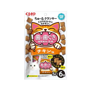 いなば ちゅーるクランキー 歯 チキン 6袋 FCJ216C-イメージ1