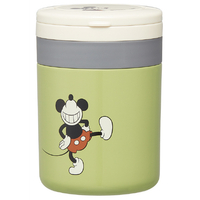 スケーター 折りたたみハンドル付きデリカポット スープジャー(300ml) ミッキーマウス LJFO3AGﾐﾂｷ-ﾏｳｽ