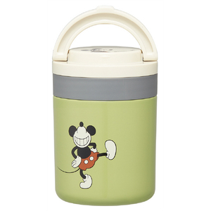 スケーター 折りたたみハンドル付きデリカポット スープジャー(300ml) ミッキーマウス LJFO3AGﾐﾂｷ-ﾏｳｽ-イメージ5