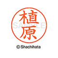 シヤチハタ ネームペン用ネーム シルバー 既製 植原 FC46129-X-GPS-0358