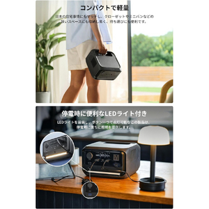 EcoFlow Technology Japan ポータブル電源 RIVER 3 Plus (290) EFRIVER3PLUS-JP-CBOX-イメージ8