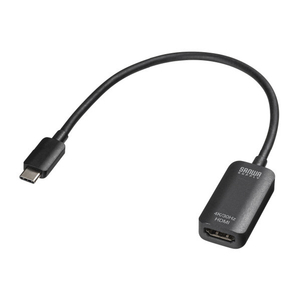 サンワサプライ USB Type C-HDMI変換アダプタ(4K/30Hz) AD-ALCHD02-イメージ1