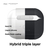 elago AirPods 3用ハイブリッドケース ブラック EL_AP3CSSCLD_BK-イメージ2