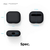 elago AirPods 3用ハイブリッドケース ブラック EL_AP3CSSCLD_BK-イメージ6