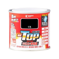 カンペハピオ 油性トップガード くろ 0.2L FCB934M