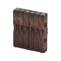 シヤチハタ 連結数字スタンプ フレームB追加用 6本セット FCJ212E-GRJ-1FB/E6S