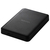 エレコム ELP-HTV 2．5インチ ポータブルHDD 2TB ブラック ELP-HTV020UBK-イメージ1