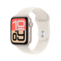 Apple Apple Watch SE 3(GPSモデル)- 44mm スターライトアルミニウムケースとサンドスポーツバンド - S/M MJL34J/A