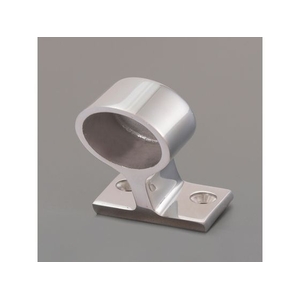 エスコ 25mm パイプ用ブラケット (ステンレス製・止め) FCW1160-EA951EW-163-イメージ3