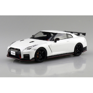 アオシマ 1/24 R35 NISSAN GT-R NISMO 2017 ブリリアントホワイトパール 05BWR35GTRﾆｽﾓ17Bﾎﾜｲﾄﾊﾟ-ﾙ-イメージ2