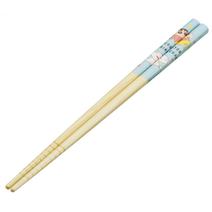 スケーター 竹箸21cm クレしん(パステルス) ライトブルー ANT4Cｸﾚｼﾝﾊﾟｽﾃﾙﾀｹﾊﾞｼ21CM-イメージ1