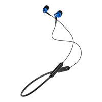 AXES ネックバンド型Bluetoothイヤフォン B-FINE ブルー AHBT89BL