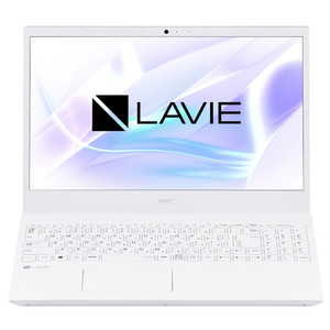 NEC ノートパソコン e angle select LAVIE N15 パールホワイト PC-N1535GAW-E3-イメージ3