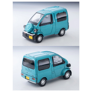 トミーテック トミカリミテッドヴィンテージ NEO LV-N362a ダイハツ ミゼットII カーゴR Type (エメラルドグリーン) 97年式 ブルー LVN362Aﾐｾﾞﾂﾄ2ｶ-ｺﾞRｴﾒﾗﾙﾄﾞ-イメージ2