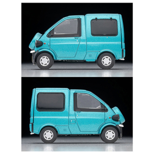 トミーテック トミカリミテッドヴィンテージ NEO LV-N362a ダイハツ ミゼットII カーゴR Type (エメラルドグリーン) 97年式 ブルー LVN362Aﾐｾﾞﾂﾄ2ｶ-ｺﾞRｴﾒﾗﾙﾄﾞ-イメージ3